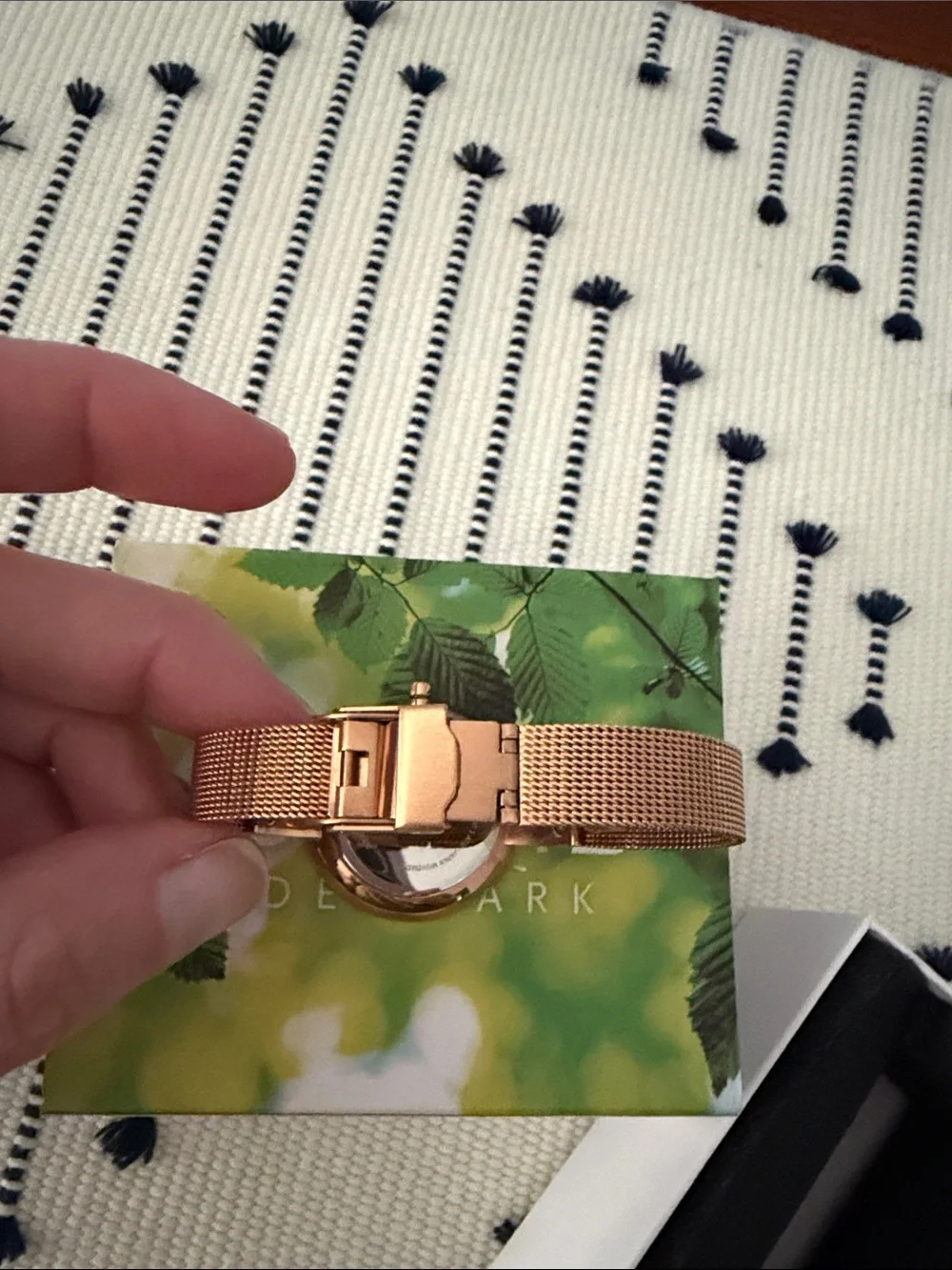 Obaku Denmark Women’s Rosegold Watch